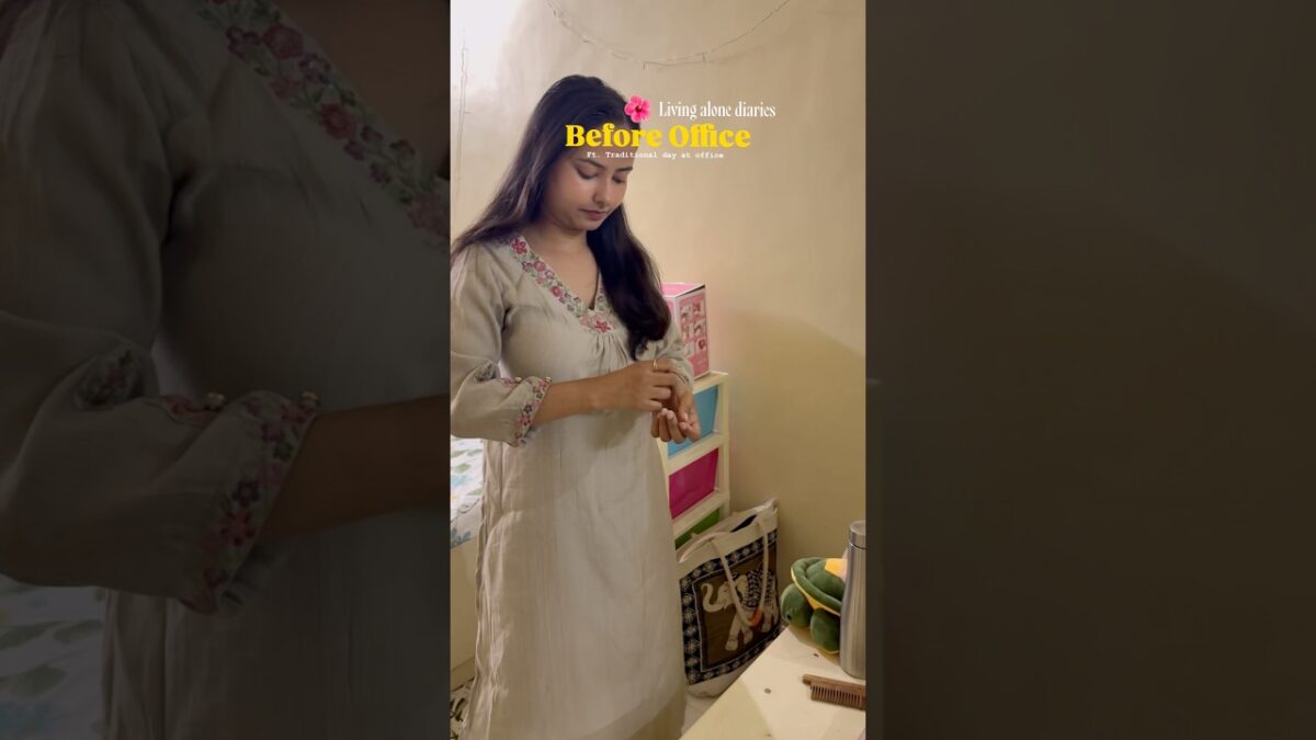 Morning routine before office 👩🏼‍💼🌸🧿. #viral #trending #minivlog #morning #corporatelife #calm