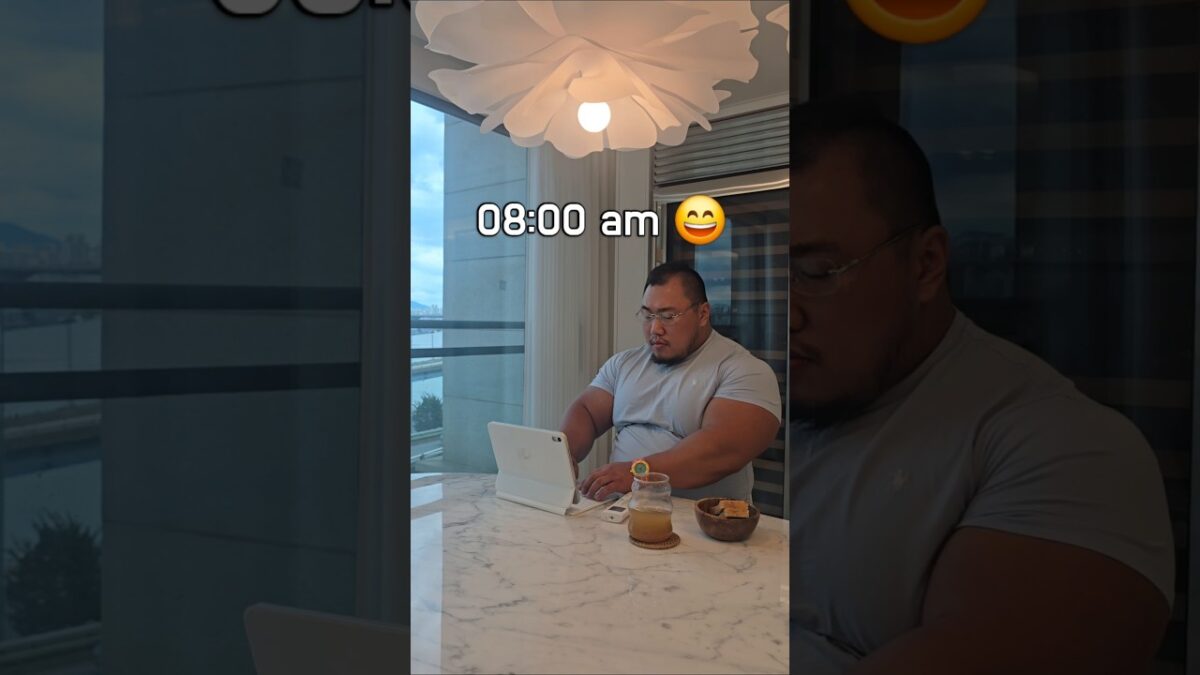 My morning routine #fitness #routines #seoul #korea #mukbang