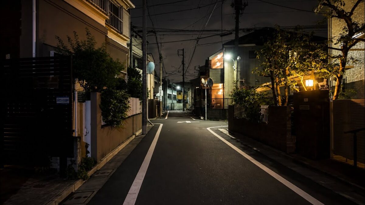 Quiet Japanese Neighborhood Walk