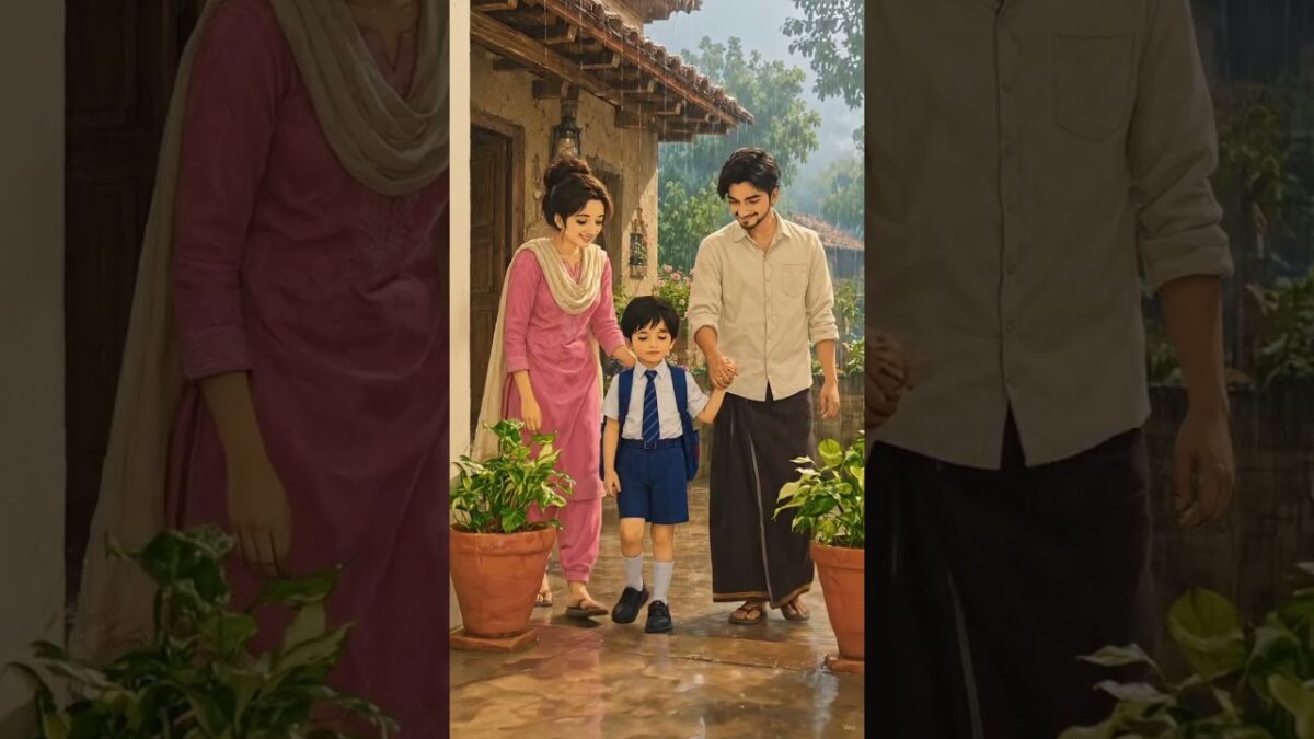 🌧️Rain Day Village Life Morning Routine #asmr #ghibli #shorts