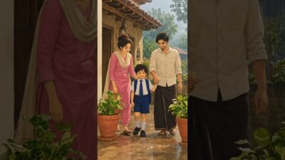 🌧️Rain Day Village Life Morning Routine #asmr #ghibli #shorts
