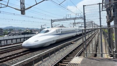 Shinkansen Watching 4K 🚃 | Trains Entering & Passing | 新幹線を眺めてみた 京都〜小田原区間（作業用）
