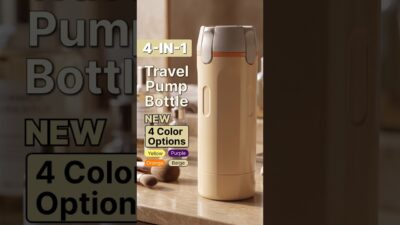 This little bottle holds more than you think 🧴✨ #travelessentials #travelbottle#travelkit #trip