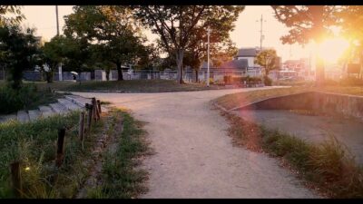 Walking in Japan | Quiet Suburban Streets and Small Parks in Osaka (No Talking)