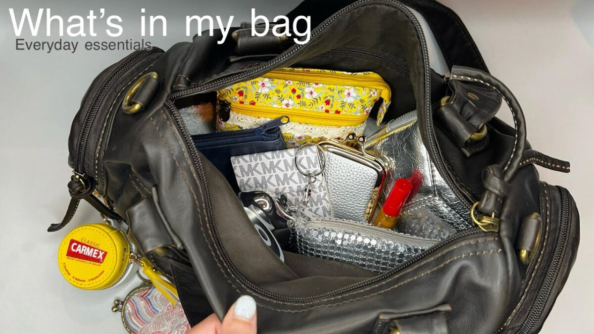What’s in my Bag? These are the essentials