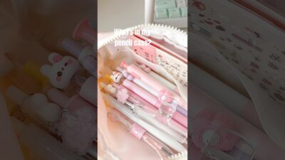 What’s in my pencil case? #stationeryaddict  #stationery #stationarycollection #stationeryhaul