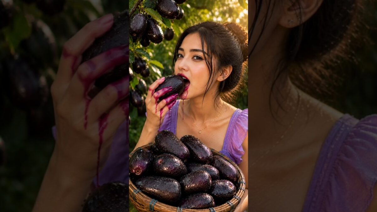 Wonderful fruits that bring relaxation #satisfying #fruit #nature #asmr #vegetable #farming #10m