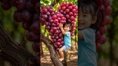 Wonderful fruits that bring relaxation #satisfying #fruit #nature #asmr #vegetable #farming #10m