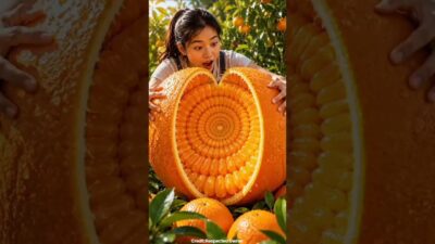 Wonderful fruits that bring relaxation  #satisfying #fruit #nature #asmr #vegetable #farming #1m