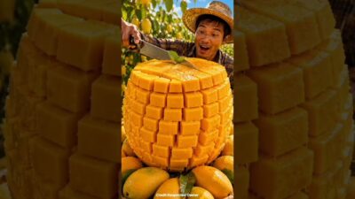 Wonderful fruits that bring relaxation  #satisfying #fruit #nature #asmr #vegetable #farming #1m