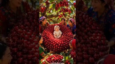 Wonderful fruits that bring relaxation  #satisfying #fruit #nature #asmr #vegetable #farming #1m