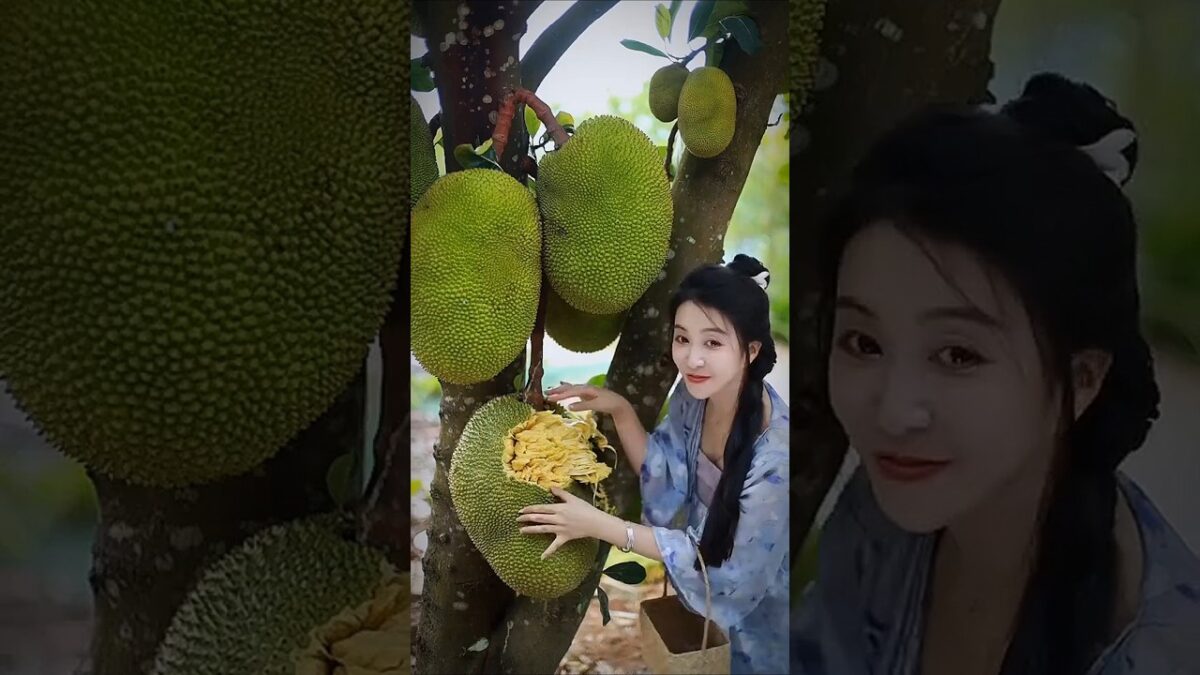 Wonderful fruits that bring relaxation 🍉 #satisfying #fruits #nature #asmr #vegetables #farming #1m