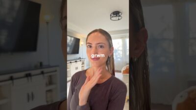 grwm morning routine for work 🤍 #morningroutine #grwm #selfcare #aesthetic #skincareroutine