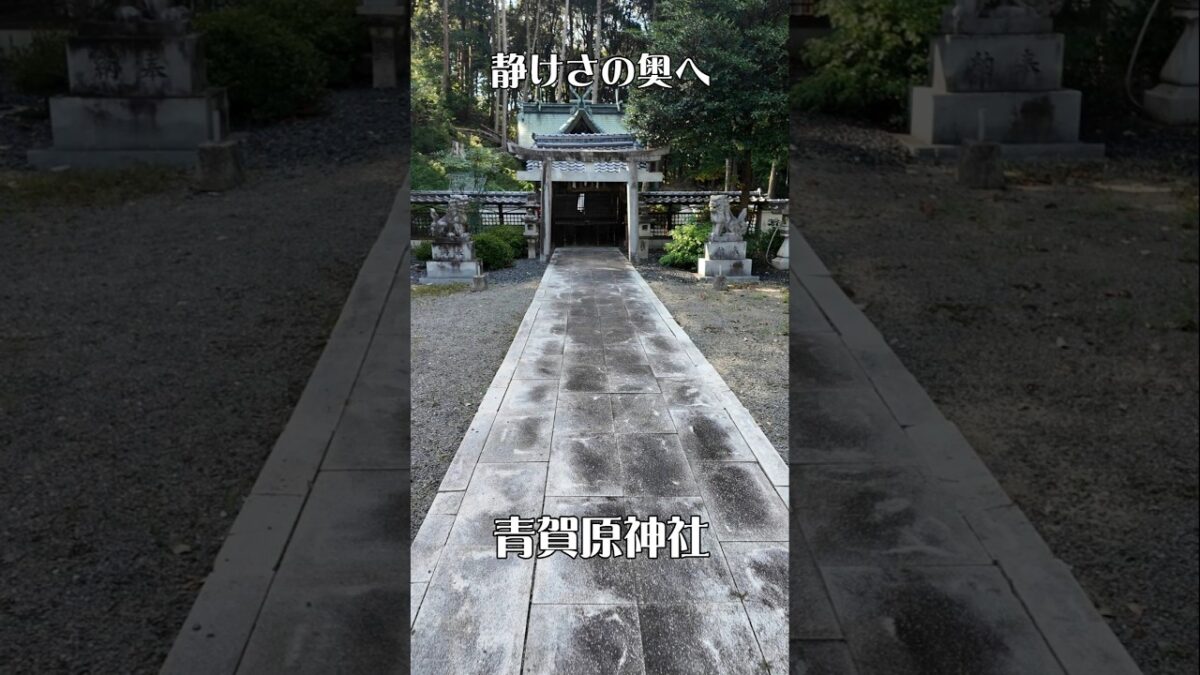 【静けさに包まれる】青賀原神社（大阪・河内長野市）｜ひっそり佇む癒やしの社