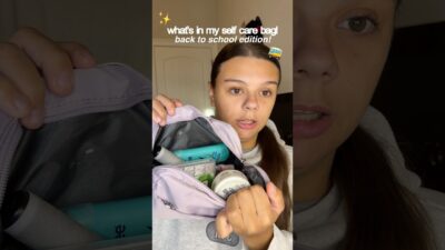 what’s in my emergency kit for back to school 🚌💕✨✨ #backtoschool #emergencykit #selfcare