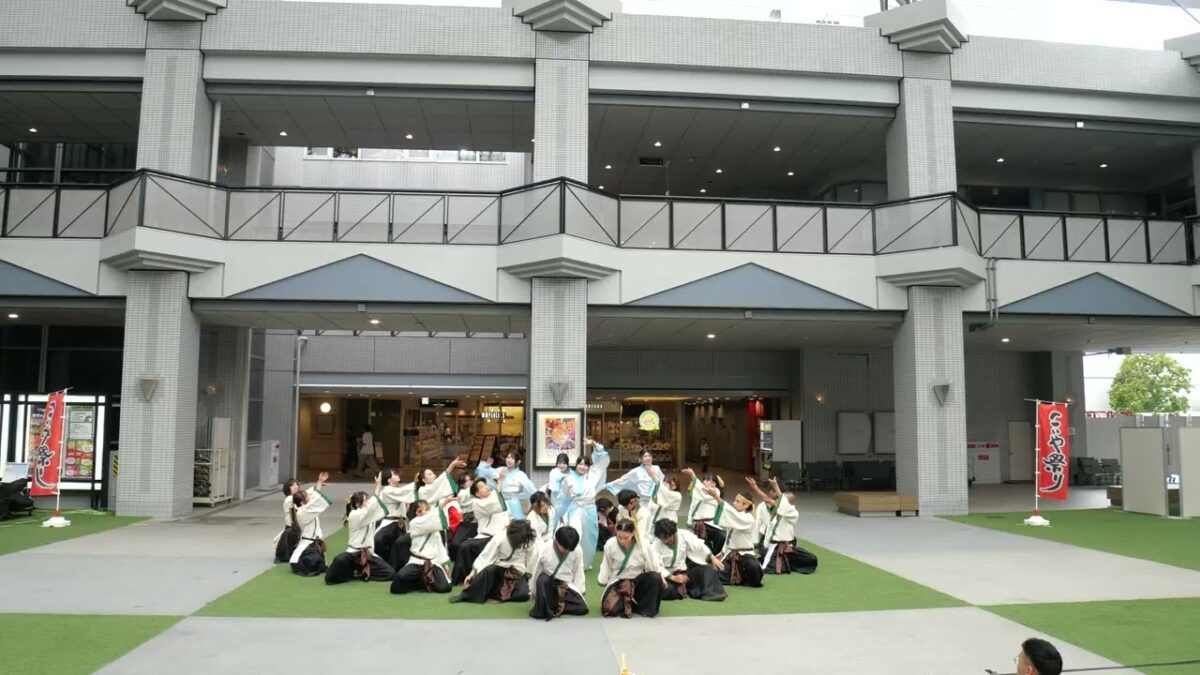 13 京都文教大学 風竜舞伝 こいや祭り2026［４Ｋ］大阪ベイタワー会場