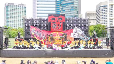 [4K] 京都文教大学 風竜舞伝　こいや祭り 2026 日曜日 大阪城公園 太陽の広場 メインステージ