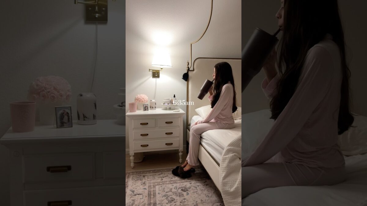 Asmr timestamped 6am morning routine vlog 🤍 #morningroutine #aesthetic #asmr #grwm #productivity