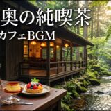 朝の森に佇む純喫茶｜【カフェBGM】木漏れ日と淹れたて珈琲で始める穏やかな時間｜作業・読書・リラックス｜LIVE