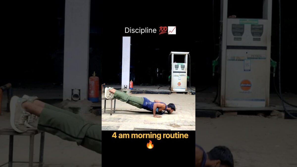 Day-43/60days Daily morning routine 🔥💯📈..! #fitnessmotivation #gym #viralvideo #morningroutine