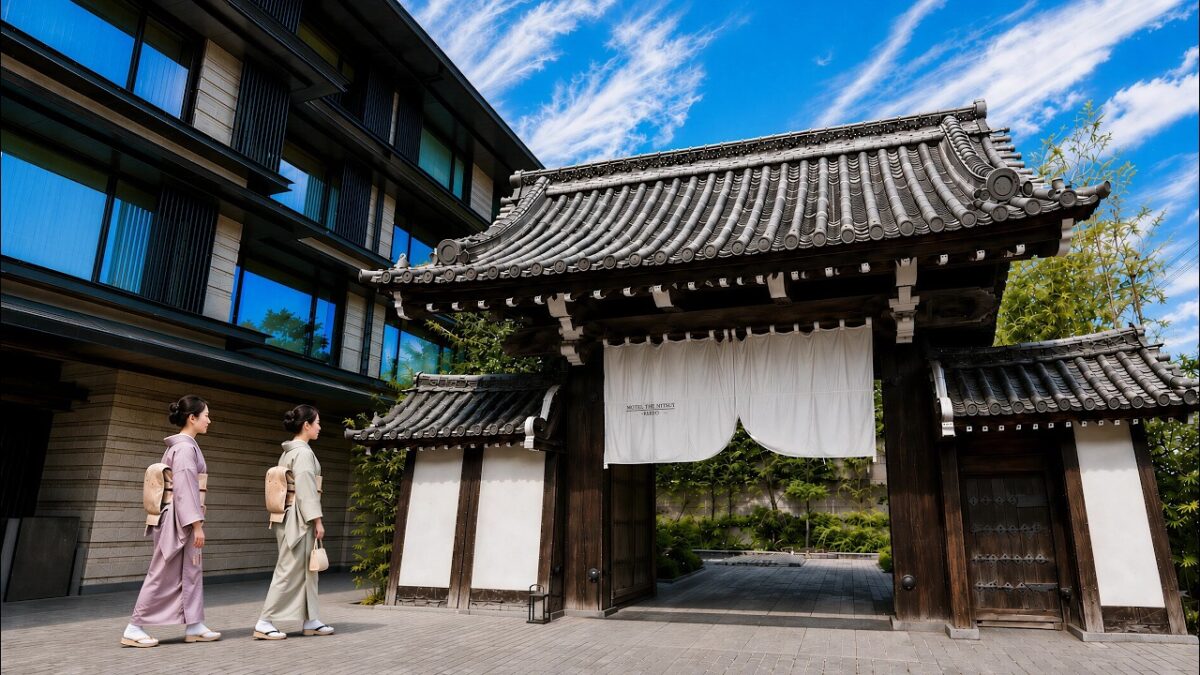 Hotel Mitsui Kyoto: Kyoto’s $1500 Luxury Hotel with Private Onsen | 4K Tour