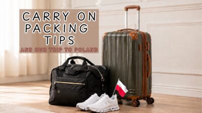 My Carry-On Tips and Travel Essentials | Our Trip to Poland 🇵🇱