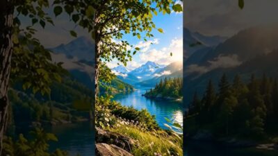 Nature Is Beautiful And Soulful #newasmr #nature #asmr #nomusic #river #tree #shorts #asmrclips