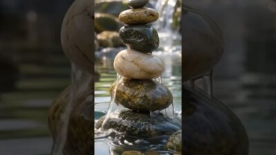 Nature’s Most Satisfying ASMR 💧✨#ASMR #WaterASMR #StoneASMR #vairalvideo