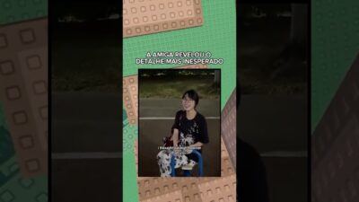 O que tem na bolsa dela? 😭