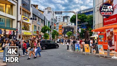 Orange Street to Shinsaibashi – Osaka Street Style in Amerikamura | Japan | 4K HDR