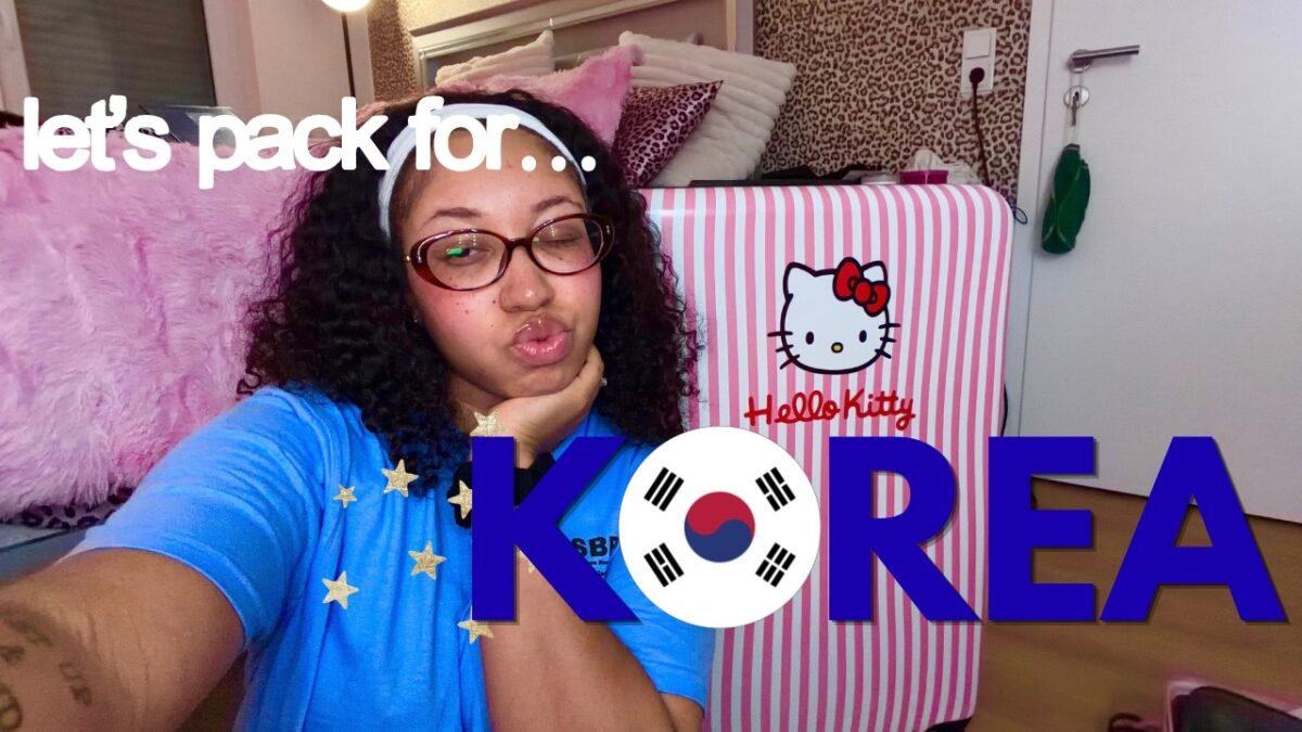 PACK WITH ME FOR KOREA! | Packing for my birth month trip to South Korea!