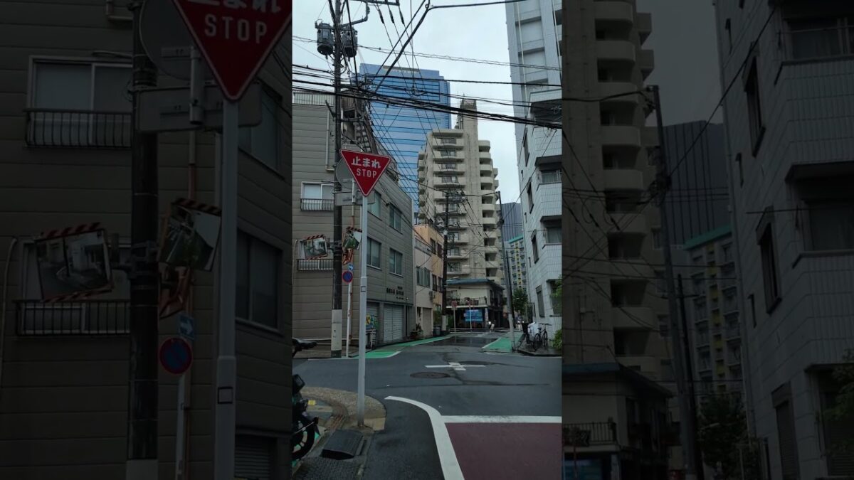 Quiet Rainy Street in Japan 🇯🇵🌧️ | Peaceful Morning Walk