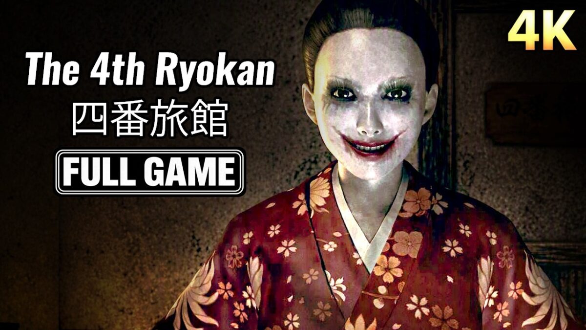 The 4th Ryokan – 四番旅館  | FULL HORROR GAME | Gameplay 【4K】 No Commentary
