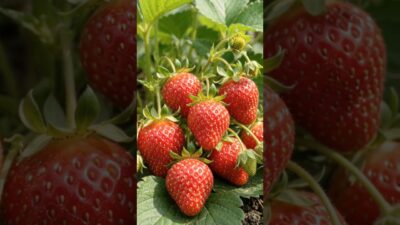 The Infinite Life Cycle of  Strawberry 🍓 | #nature #asmr #timelapse #shorts #strawberry