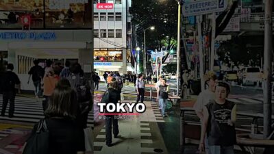 Tokyo — 4 Moments From One Tokyo Walk #Shorts