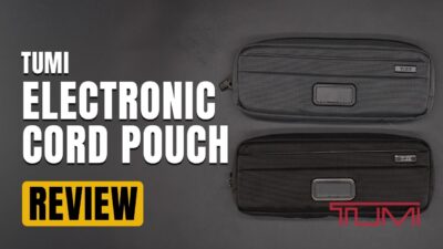 Tumi Electronic Cord Pouch 1L Review: The Ultimate Minimalist Tech Kit?