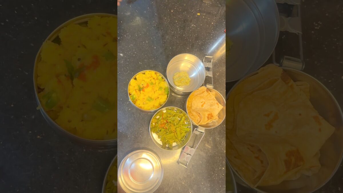 What’s in my lunch box day 114 #food #viral #cookingvideo #lunchboxrecipe #fypシ