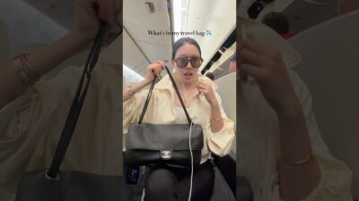 What’s in my travel bag #jooshica #travel
