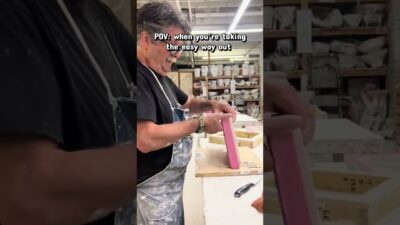 What’s in the mold? It took me soooo long to find out, and I found out. 🤣 #craftsman #interiordecor
