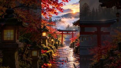 Would You Walk This Peaceful Path? 🍁🇯🇵