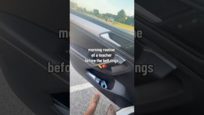 morning routine of a teacher before the bell rings 🍎✏️🫶🏽 #shortvideo #teacher #teachervlog