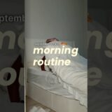 morning routine 🍂☕️ (winter arc loading) #shorts #morningroutine