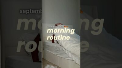 morning routine 🍂☕️ (winter arc loading) #shorts #morningroutine