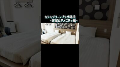 ホテルグリーンプラザ箱根のスタンダード和洋室ルームツアー #shorts