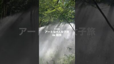 #箱根　#1人旅　#女子旅　#ポーラ美術館