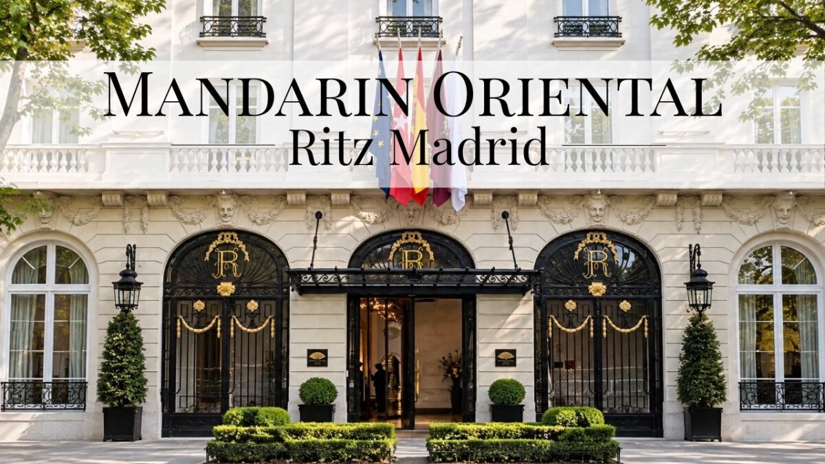 【スペイン最高峰ホテル】マンダリン・オリエンタル・リッツマドリード宿泊記｜プラド美術館の目の前、1910年開業の名門ホテル。ホテル王が手がけた最後のホテル