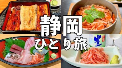 【静岡ひとり旅】2色うな重と名物桜えびで昼飲み・角打ち鮮魚店・清水で3軒飲み歩き