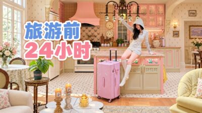 精致女人旅行前夜24小时都在忙什么？超长治愈版行李收纳 Vlog「你心中的小可爱 Your Cutie」