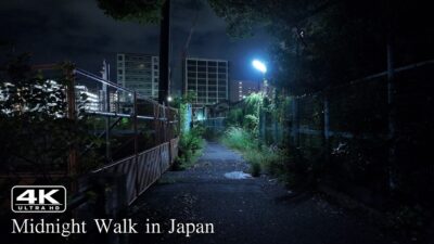 【京都・深夜散歩】崇仁地区から高瀬川を北上、鴨川を越えて先斗町へ｜静かな京都の夜 4K