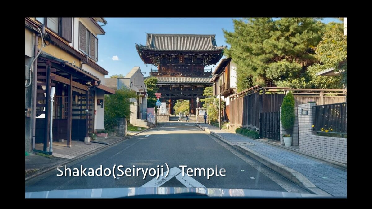 【4K】初秋の京都ドライブ　嵐山から鳥居本・大覚寺へ｜Kyoto Drive BGM Ver.
